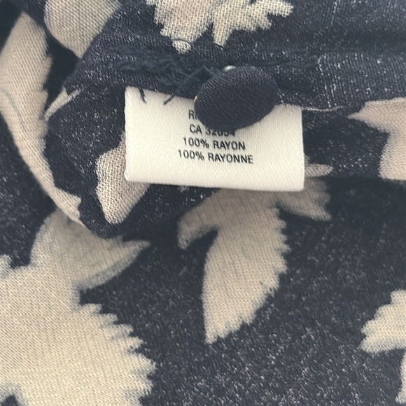 Maeve Anthropologie Ryukyu Bird Print Peasant Top - Picture 6 of 14